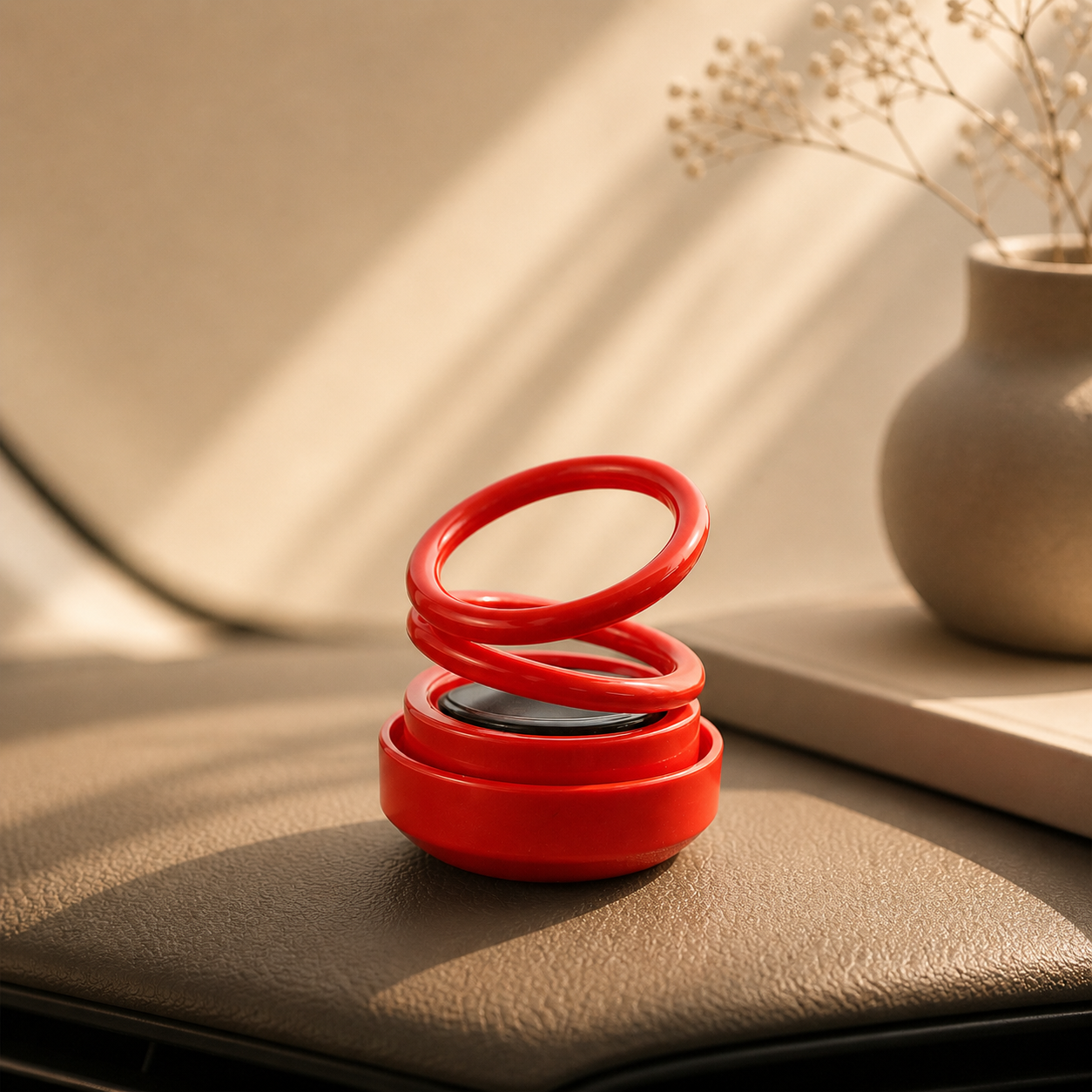 Small Solar Car Aroma Air Freshener (1 Pc)