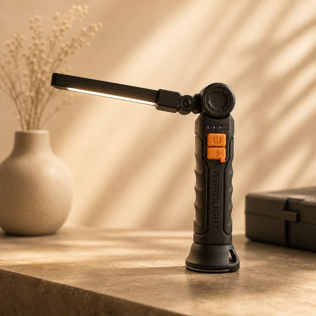 Rechargeable Adjustable Big Led Work Light (1 Pc)